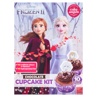 Cake Angels Disney Frozen II chocolate cupcake kit 171g - British product