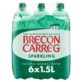 Brecon Carreg sparkling natural mineral water 6 x 1.5L - British product
