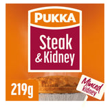 Pukka Steak and Kidney Pie 219g, imported from the UK
