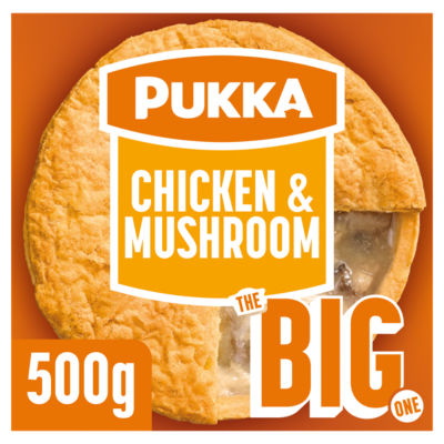 Pukka Big One Chicken & Mushroom Pie - British Savoury Pie