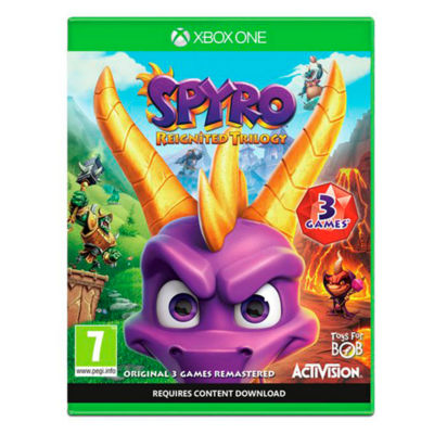 Xbox Spyro Reignited Trilogy video game (British brand)