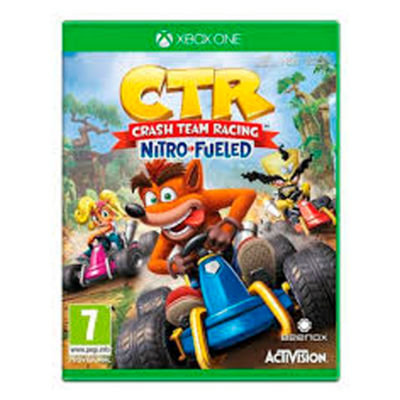 Xbox One Crash Team Racing Nitro-Fueled video game (British brand)