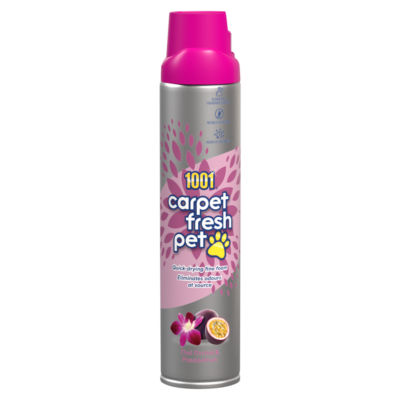 1001 Carpet Fresh Pet Thai Orchid and Passionfruit carpet freshener 300ml - British product