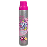 1001 Carpet Fresh Pet Thai Orchid and Passionfruit carpet freshener 300ml - British product