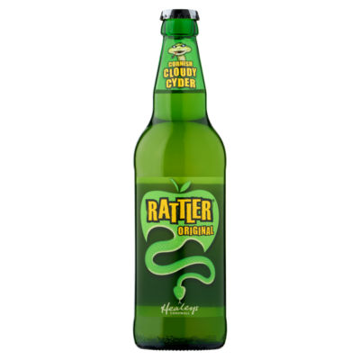 Healeys Rattler Original Cornish Cloudy Cyder 500ml, UK version