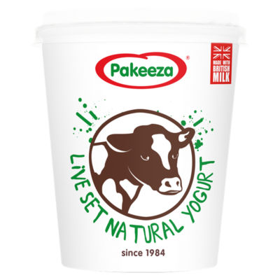 Pakeeza Live Set Natural Yoghurt 425g