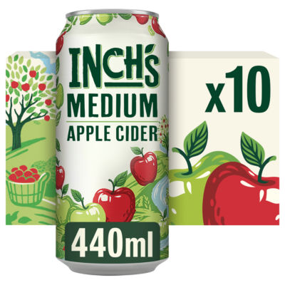 Inch's Medium Apple Cider 4,5% ABV 10x440ml bokser