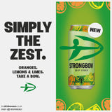 Strongbow orange lemon lime zest cider 500ml (British brand)