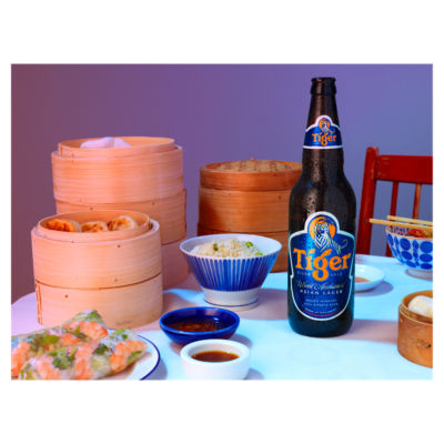 Tiger Asian lager beer 640ml bottle (British brand)