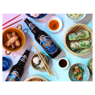 Tiger Asian lager beer 640ml bottle (British brand)