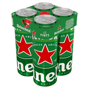 Heineken Original Premium Lager Beer 4x568ml