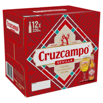 Cruzcampo Sevilla Lagerøl 12x330ml