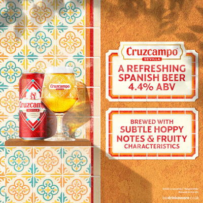 Cruzcampo Sevilla Lagerøl Bokser 10x440ml