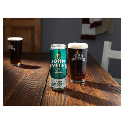 John Smiths Extra Smooth ale 4x440ml, UK version