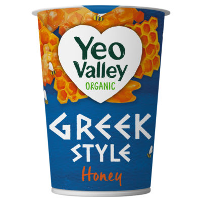 Yeo Valley organic Greek style yogurt with honey 450g (British brand)