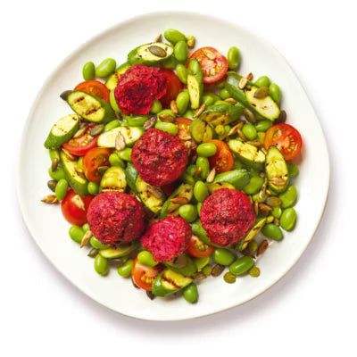 Gosh! beetroot falafel with red pepper and chilli 266g, UK version