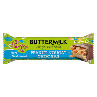 Buttermilk Peanut Nougat Chocolate Bar 50g - British product