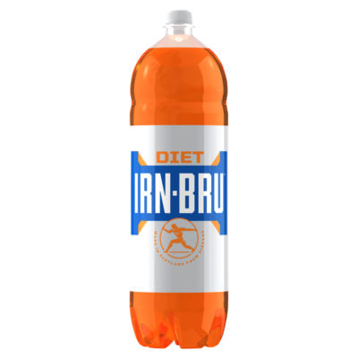 IRN-BRU Diet soft drink 2L, UK version