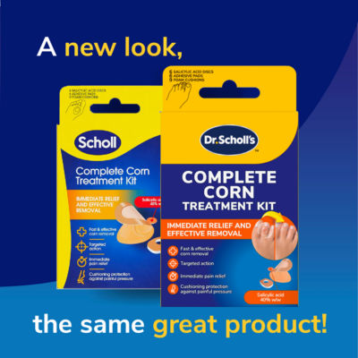 Scholl Complete Corn Treatment Kit (British brand)