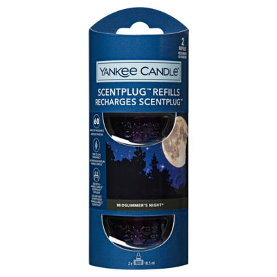 Yankee Candle ScentPlug Midsummer's Night refills 2 x 18.5 ml (British brand)