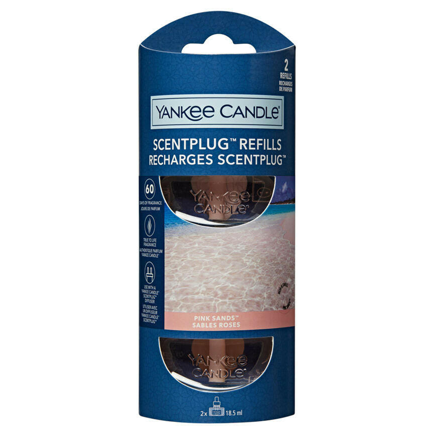 Yankee Candle Pink Sands Scent Plug Refill GOODS ASDA   