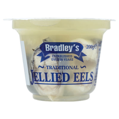Bradley's Traditional Jellied Eels 200g Ready To Eat
