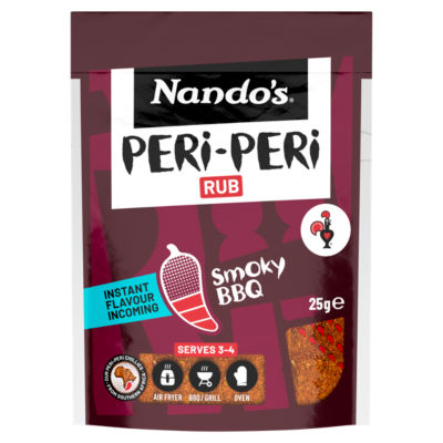 Nando's Smoky BBQ Peri-Peri Rub Seasoning 25g
