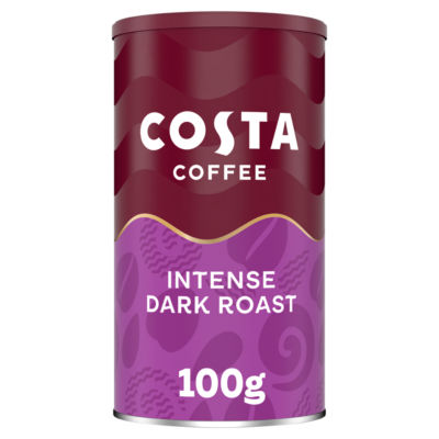 Intense Dark Roast Instant Coffee with Microground Beans 100g