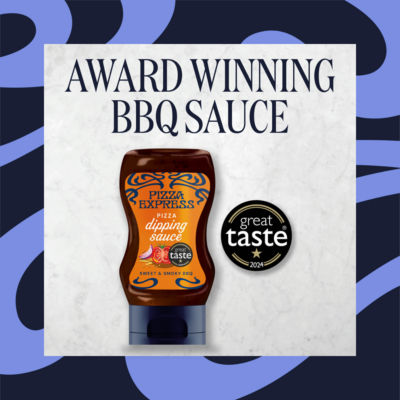Pizza Express Sweet & Smoky BBQ Sauce 288g, imported from the UK