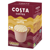 Costa salted caramel latte mix 6 x 17g (102g) - British product