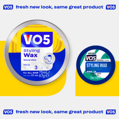 VO5 hair styling wax product (British brand)
