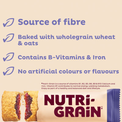 Kellogg's blueberry cereal bars 6x37g, UK version