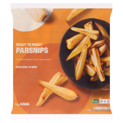 ASDA Ready to Roast Parsnips 680g - British product
