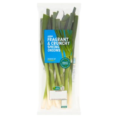 ASDA Fragrant Crunchy Spring Onions 125g - British product
