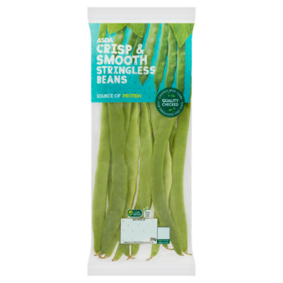 ASDA crisp and smooth stringless beans 200g - British product