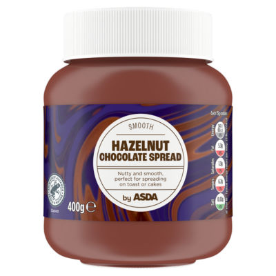 ASDA hazelnut chocolate spread 400g - British product