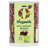 ASDA Organic Red Kidney Beans in Water 400g - British product