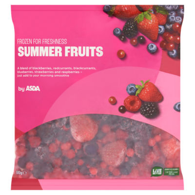 ASDA summer fruits mixed 500g - British product