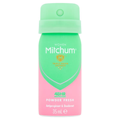 Mitchum Women Triple Odor Defense Powder Fresh Antiperspirant Deodorant 35ml