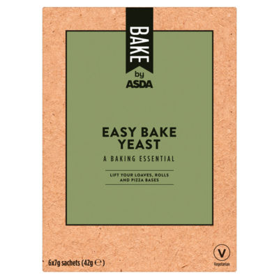 Easy Action Baking Yeast in 7g Sachets, Pack of 6 (Total 42g)