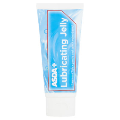 ASDA water-based lubricating jelly tube 84g - British product