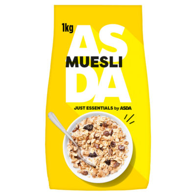 Just Essentials ASDA muesli mix 1kg, UK version