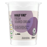 ASDA reduced fat fresh soured cream 300ml tub - British product