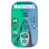 ASDA Mackerel Fillets in Brine 125g - British product