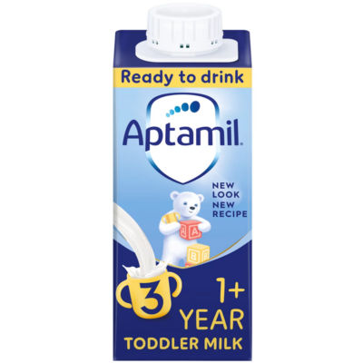 Aptamil 3 toddler milk formula ready to feed 200ml - British product