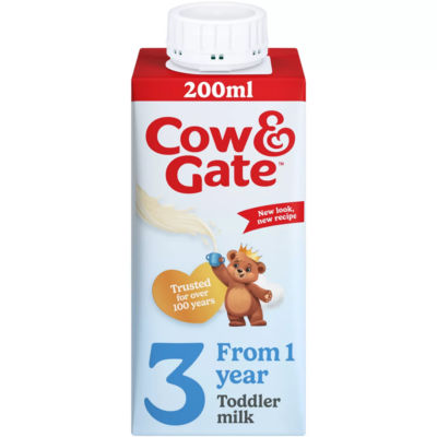 Cow & Gate toddler milk liquid for 1-2 years - British product