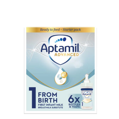 Aptamil Advanced 1 First Infant Milk 6x70 ml - British product