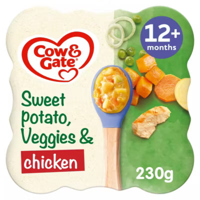Cow & Gate Sweet Potato Vegetable Chicken Meal 230g - British product