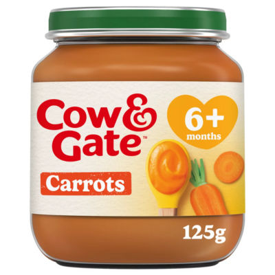 Cow & Gate Carrot Baby Food Snack 125g - British product