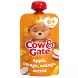 Cow & Gate Fruit Pouch Apple Mango 100g - British product